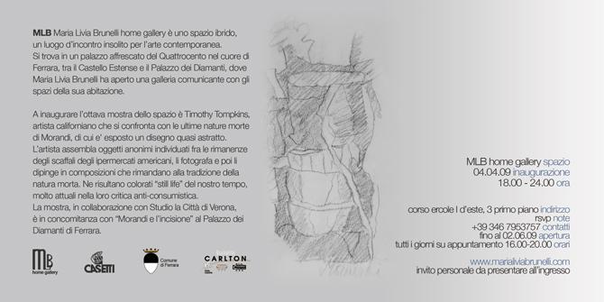 after still life invito retro