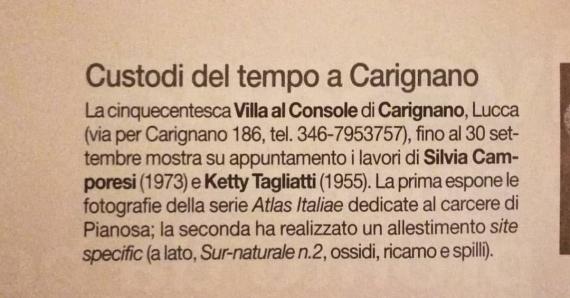 Arte Mondadori, agosto 2017