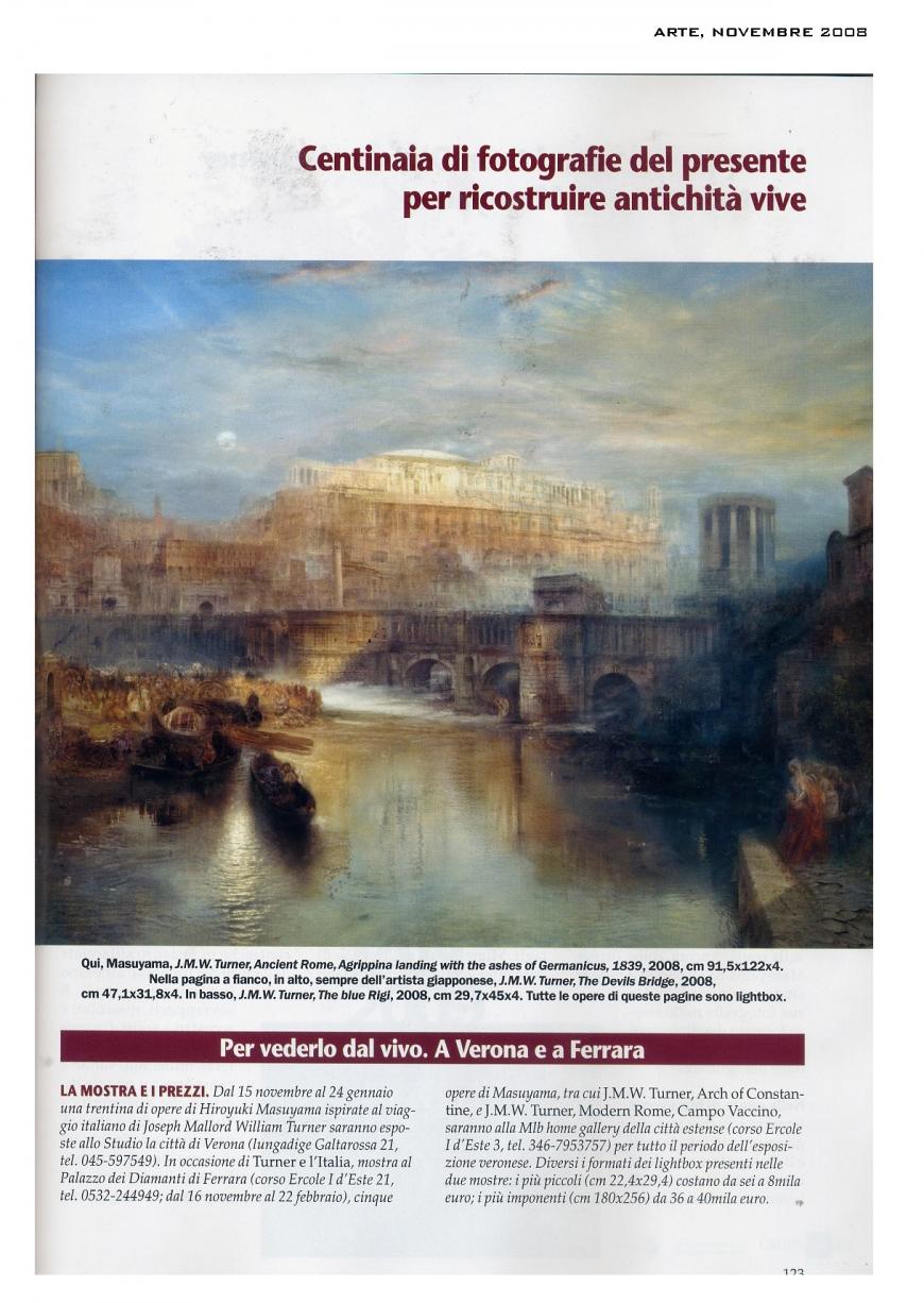 Arte Mondadori, Dicembre 2008