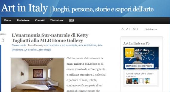 Art in Italy, 5 dicembre 2011