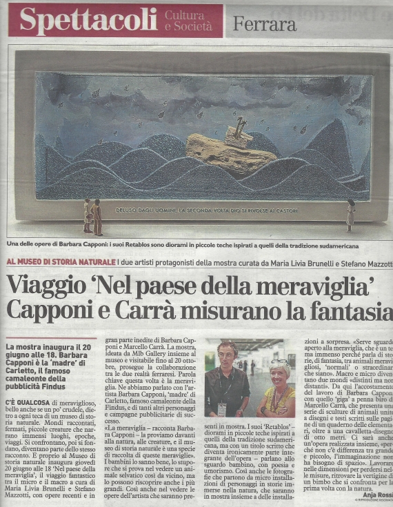 Il Resto del Carlino, 15 giugno 2019