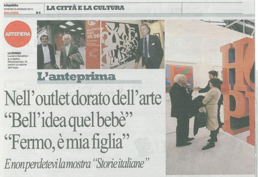 La Repubblica ed. Bologna, 25 gennaio 2013