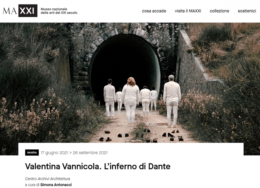 Il MAXXI di Roma acquisisce l&#039;Inferno di Dante di Valentina Vannicola