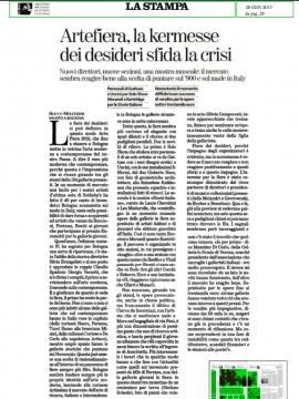 La Stampa, 28 gennaio 2013