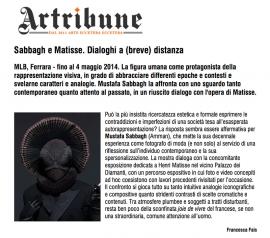 Artribune, 18 marzo 2014