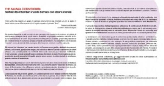 The faunal countdown